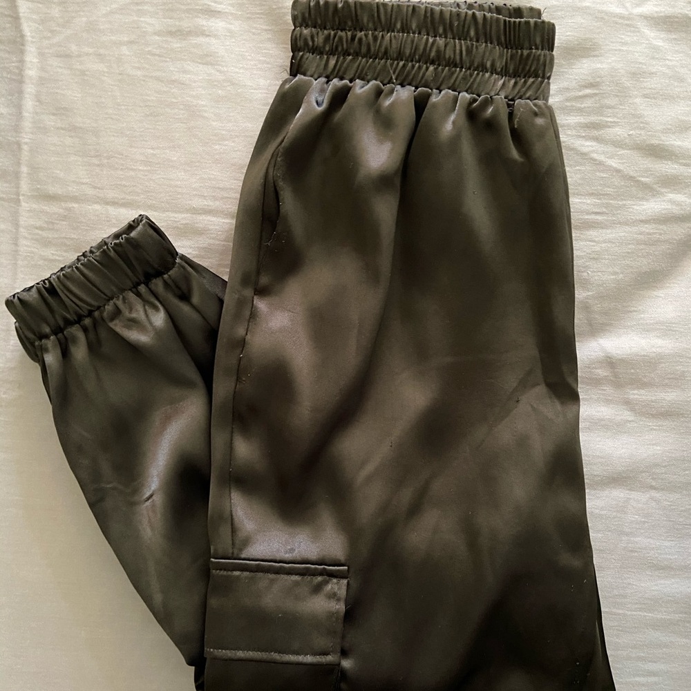 Carmar silk joggers